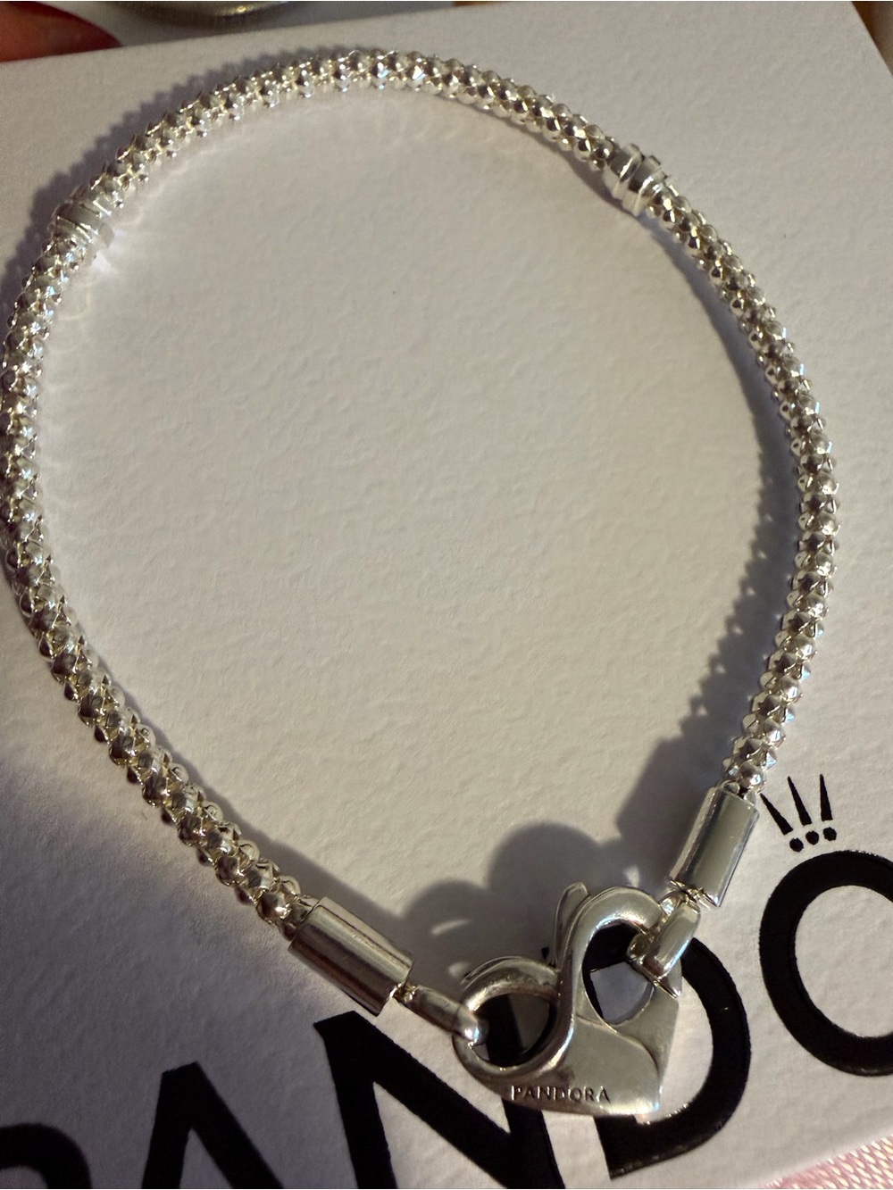Pandora Moments Studded Chain Bracelet